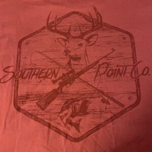 Southern Point Co. Red Graphic T-Shirt